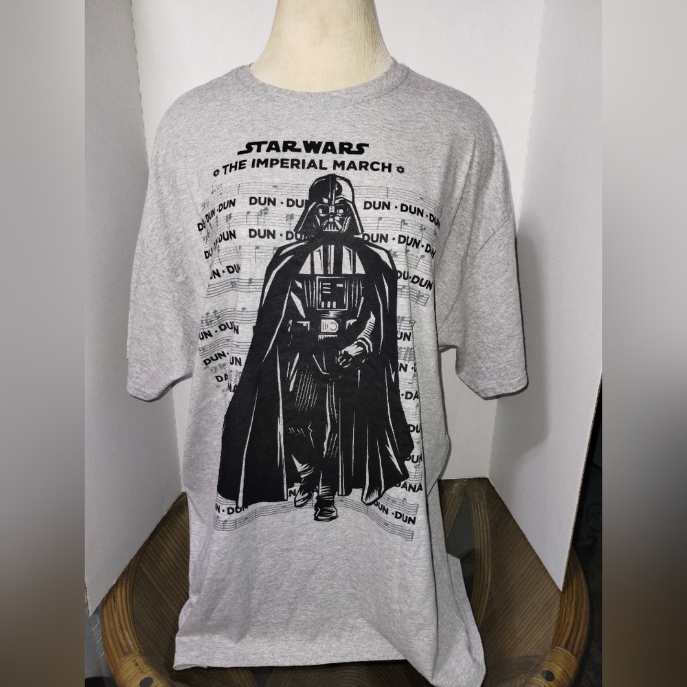 Star Wars XL Gray T-Shirt Mens